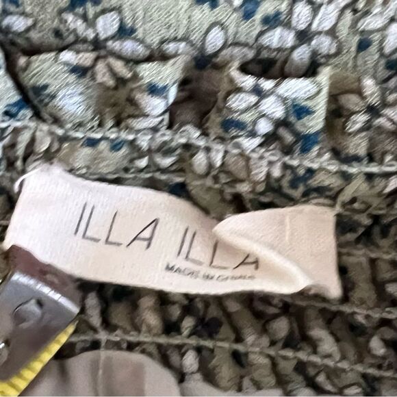 ILLA ILLA Maxi Strapless Green Dress size M - Picture 4 of 6